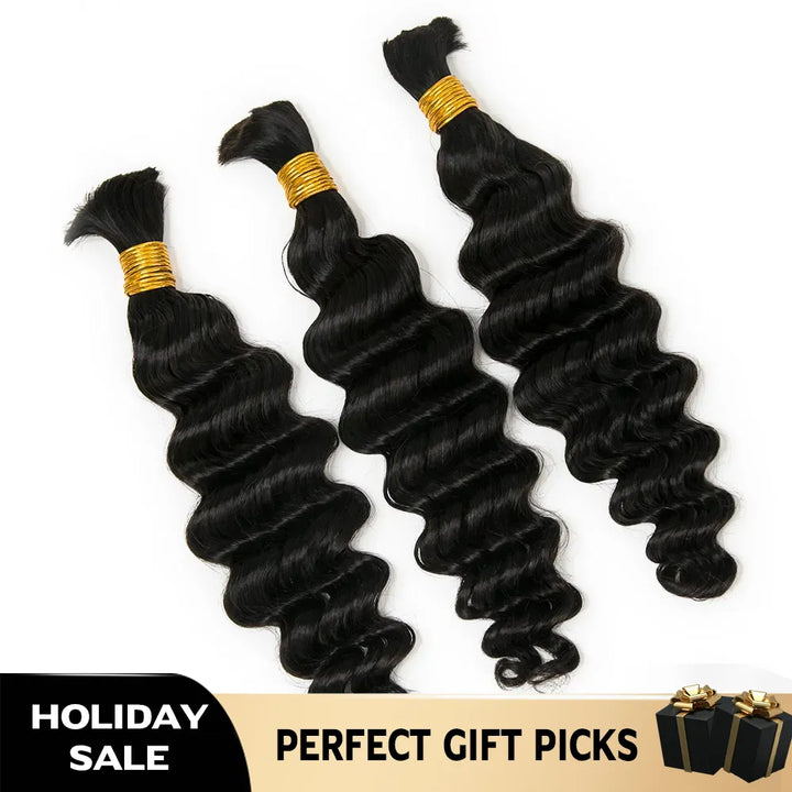 loose deep wave braiding hair up to 100 sale