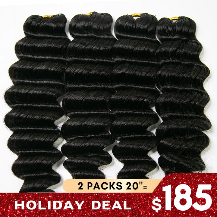 loose deep wave crochet human hair sale