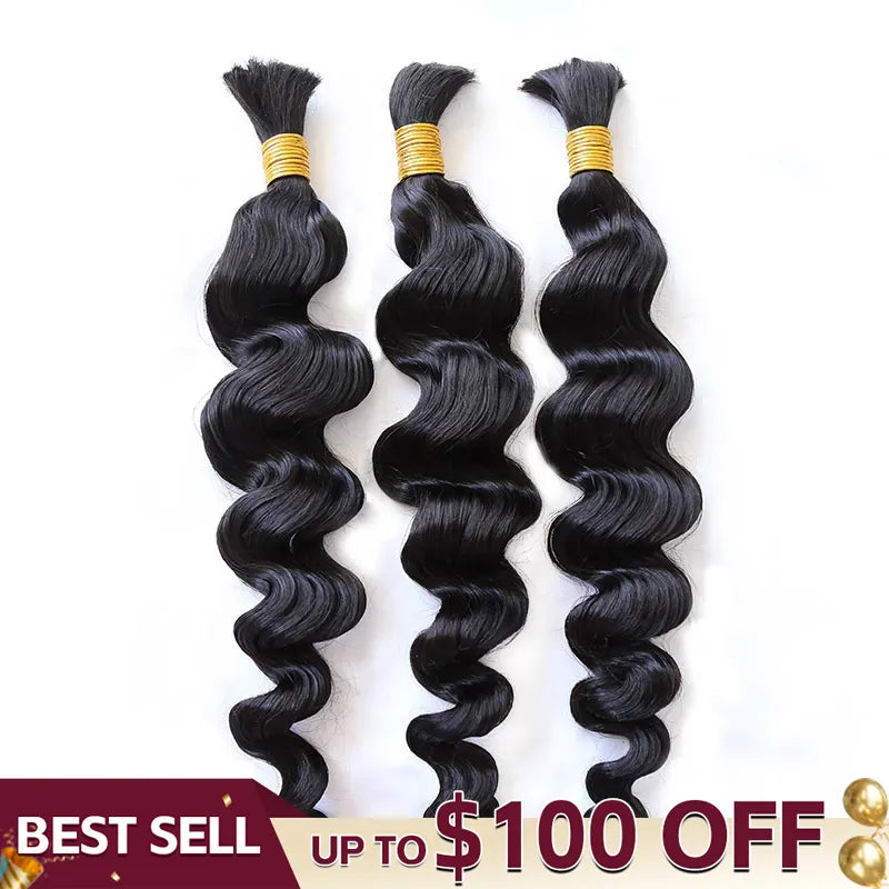 loose wave bulk hair up to 100 off
