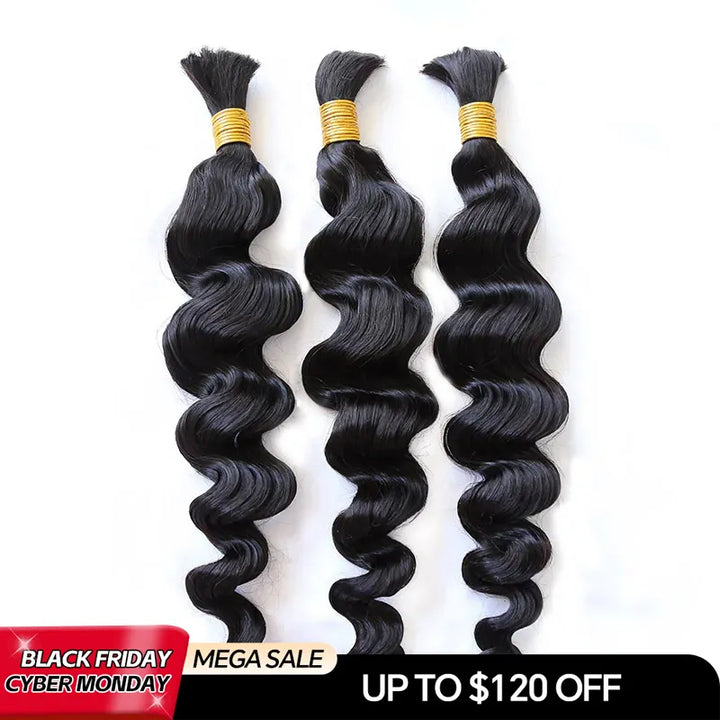 loose wave bulk hair cyber monday sale