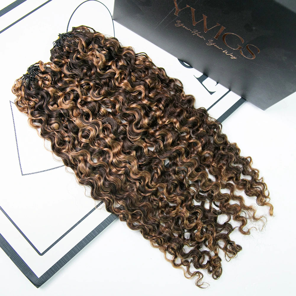 feather crochet hair for protective style