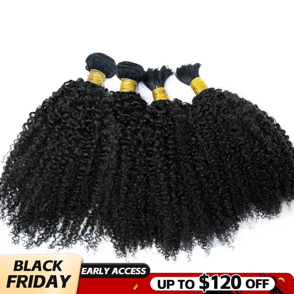 multi-textured kinky curly half braids half sew in black friday sale