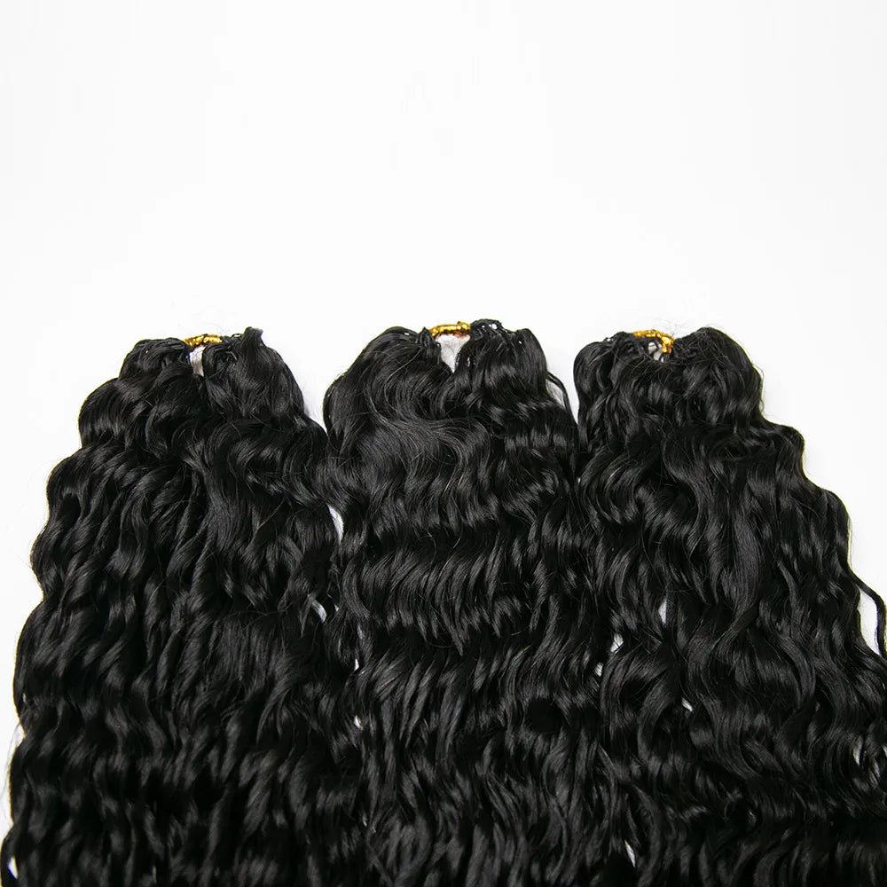 natural wave human crochet hair