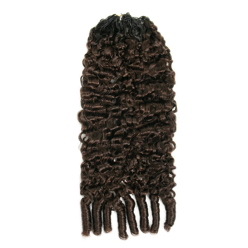 ombre burmese curly human crochet hair for miracle knots