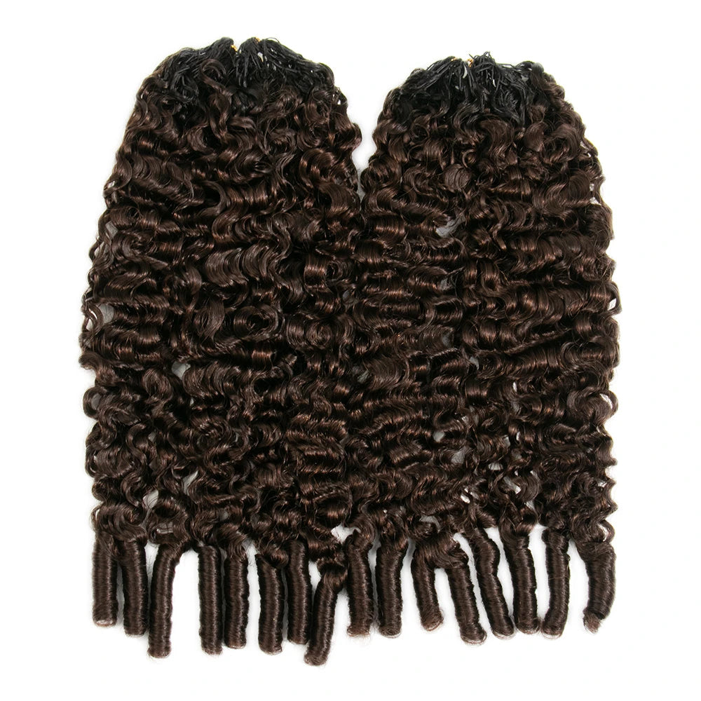ombre burmese water curly human crochet hair