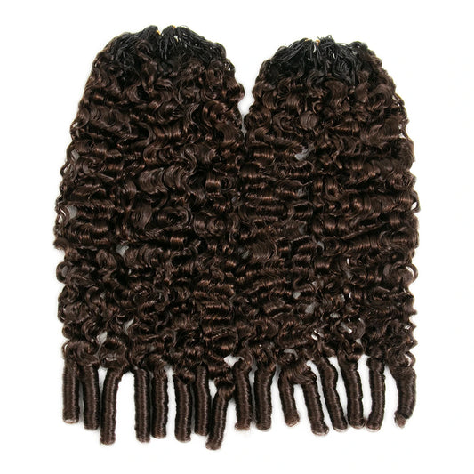 ombre burmese water curly human crochet hair