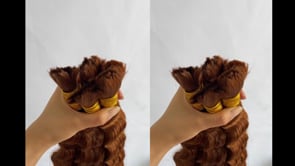 boho knotless braids with curls