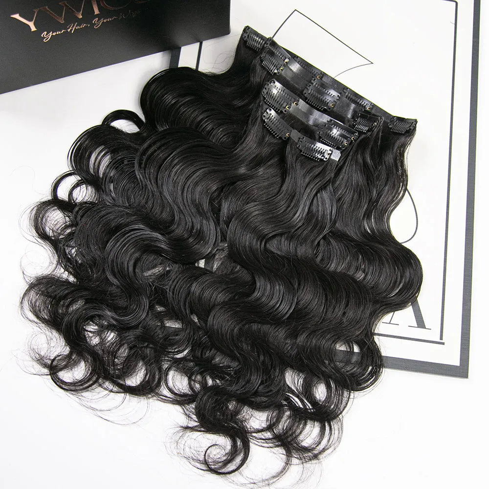 Seamless Clip In Extensions Body Wave