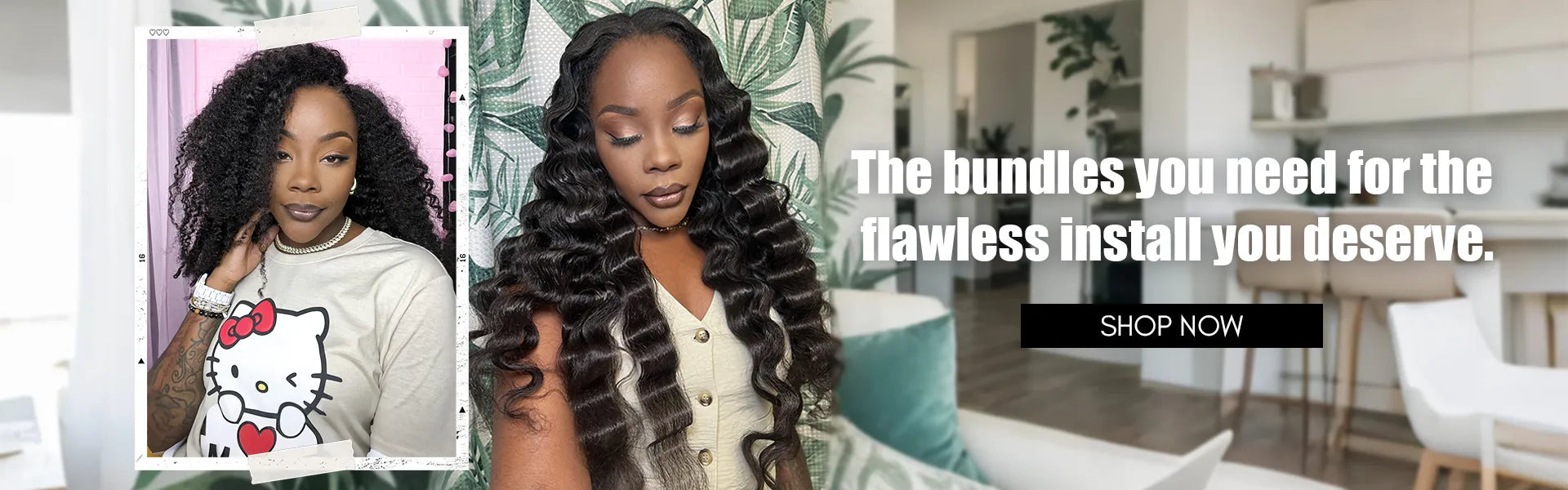 Human hair product category for confirming exact product details before use