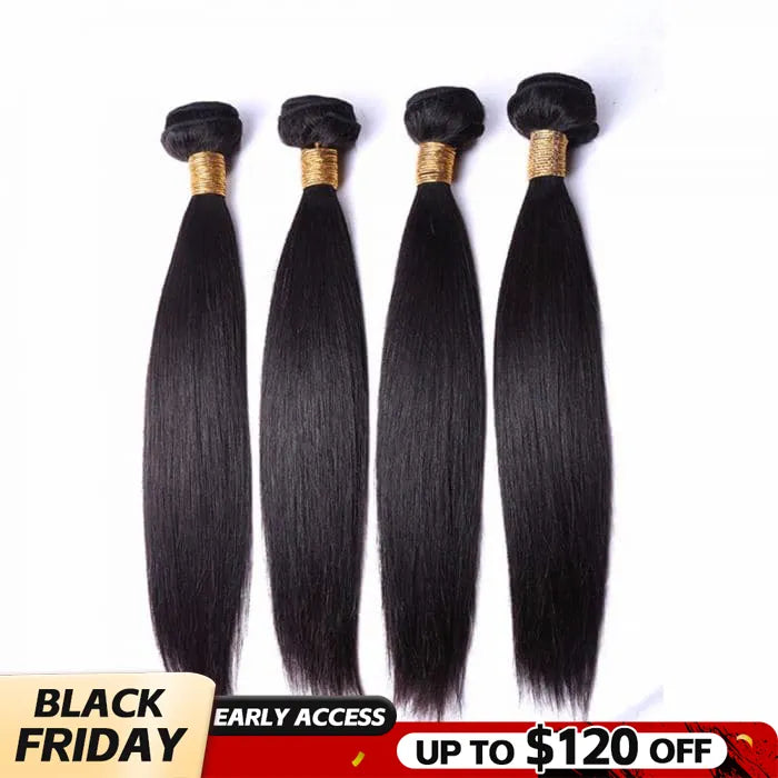 silky straight weft bundles black friday sale