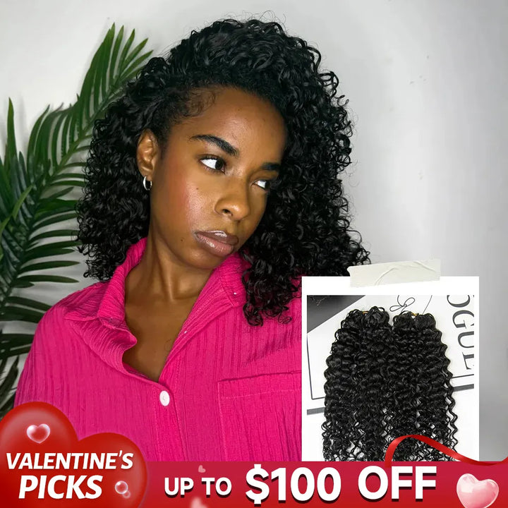 spanish curl crochet human hair VALENTINE