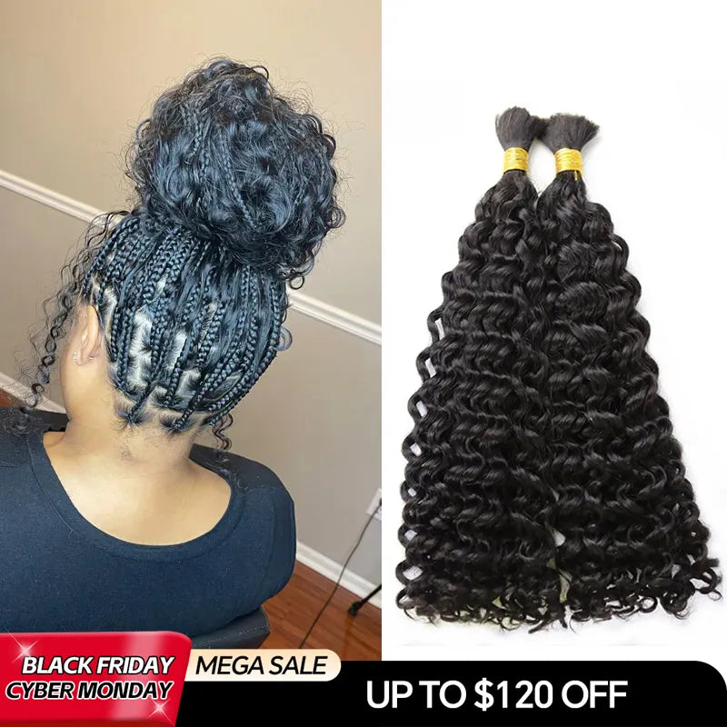 spanish curl double drawn bulk hair cyber monday sale