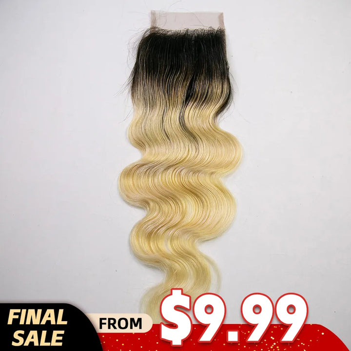 T1B/613 body wave 4x4 lace closure