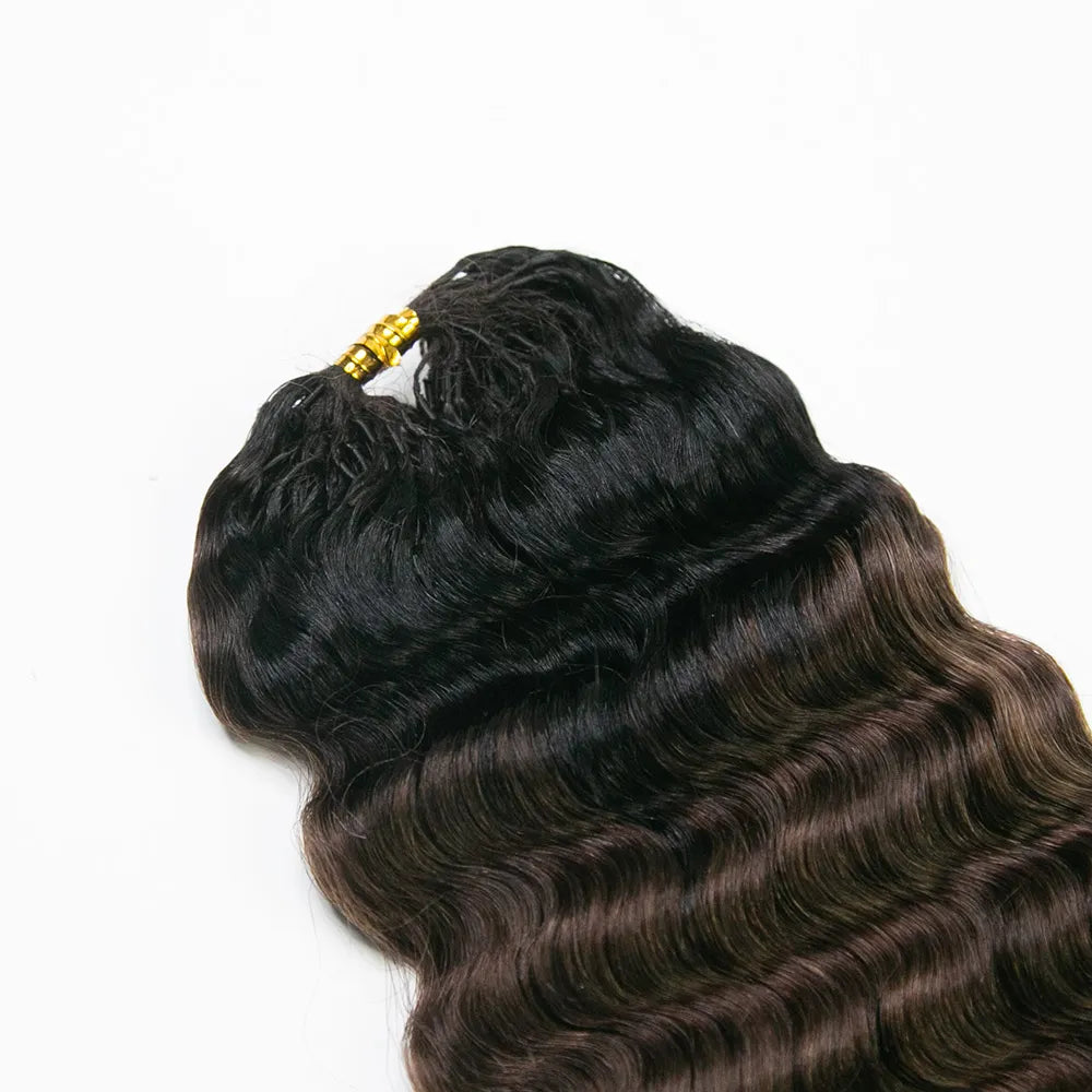T1B/4 ombre color deep wave crochet hair