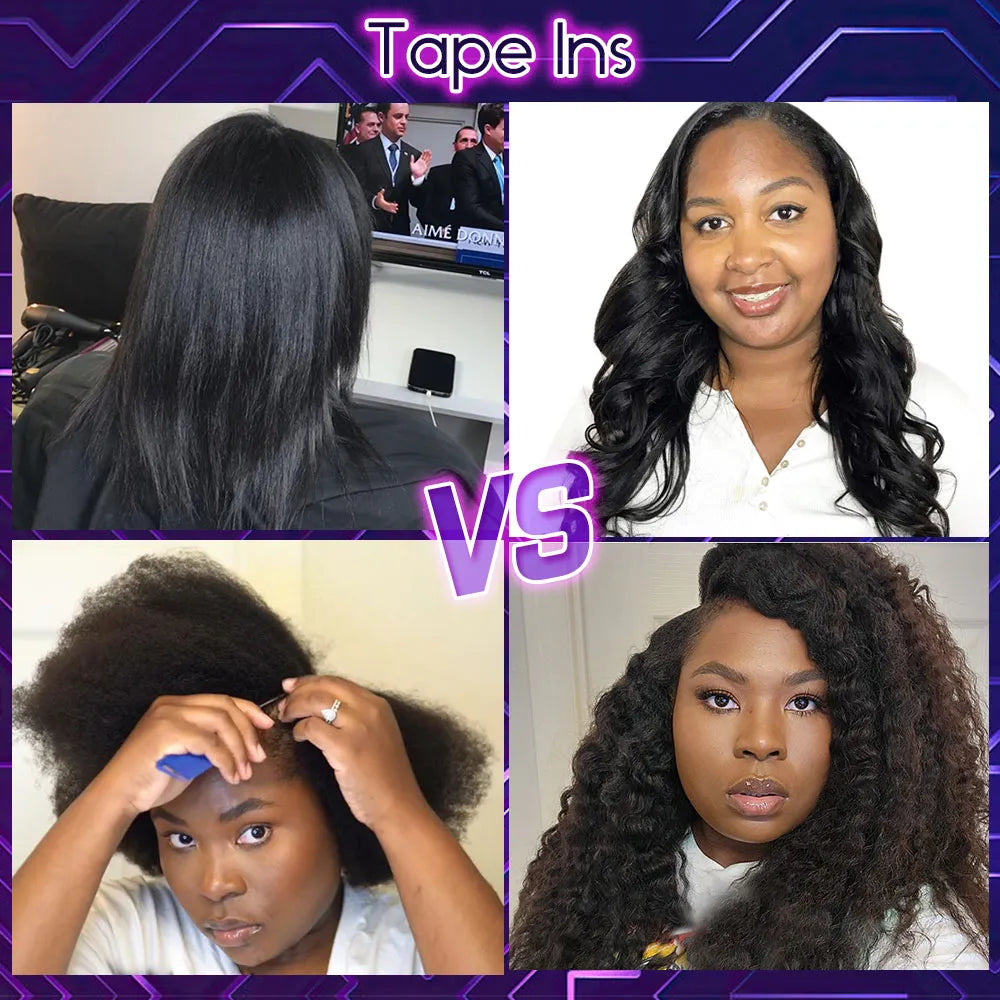 seamless clip ins extensions before vs after look