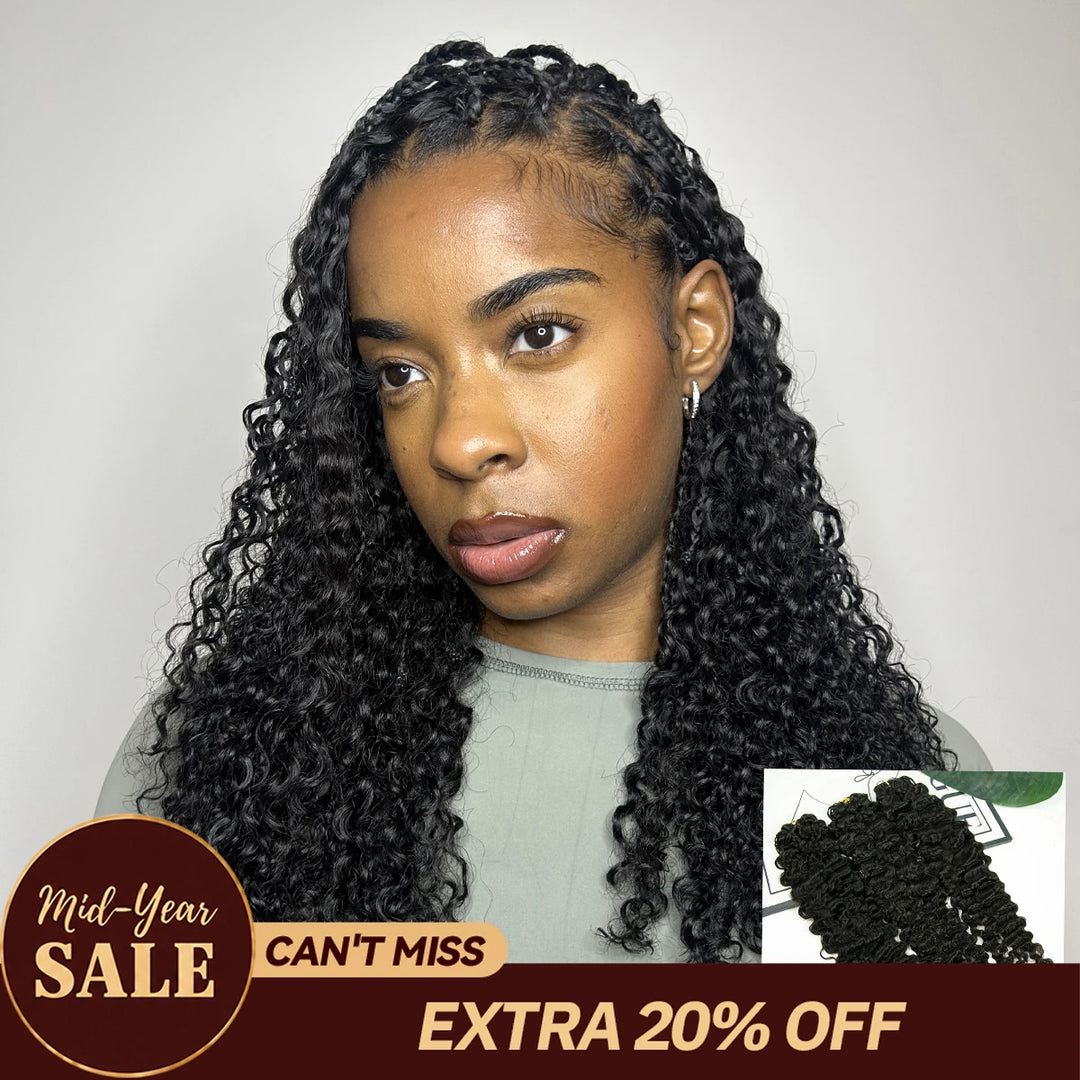 water deep wave feather crochet hair up to 20% off