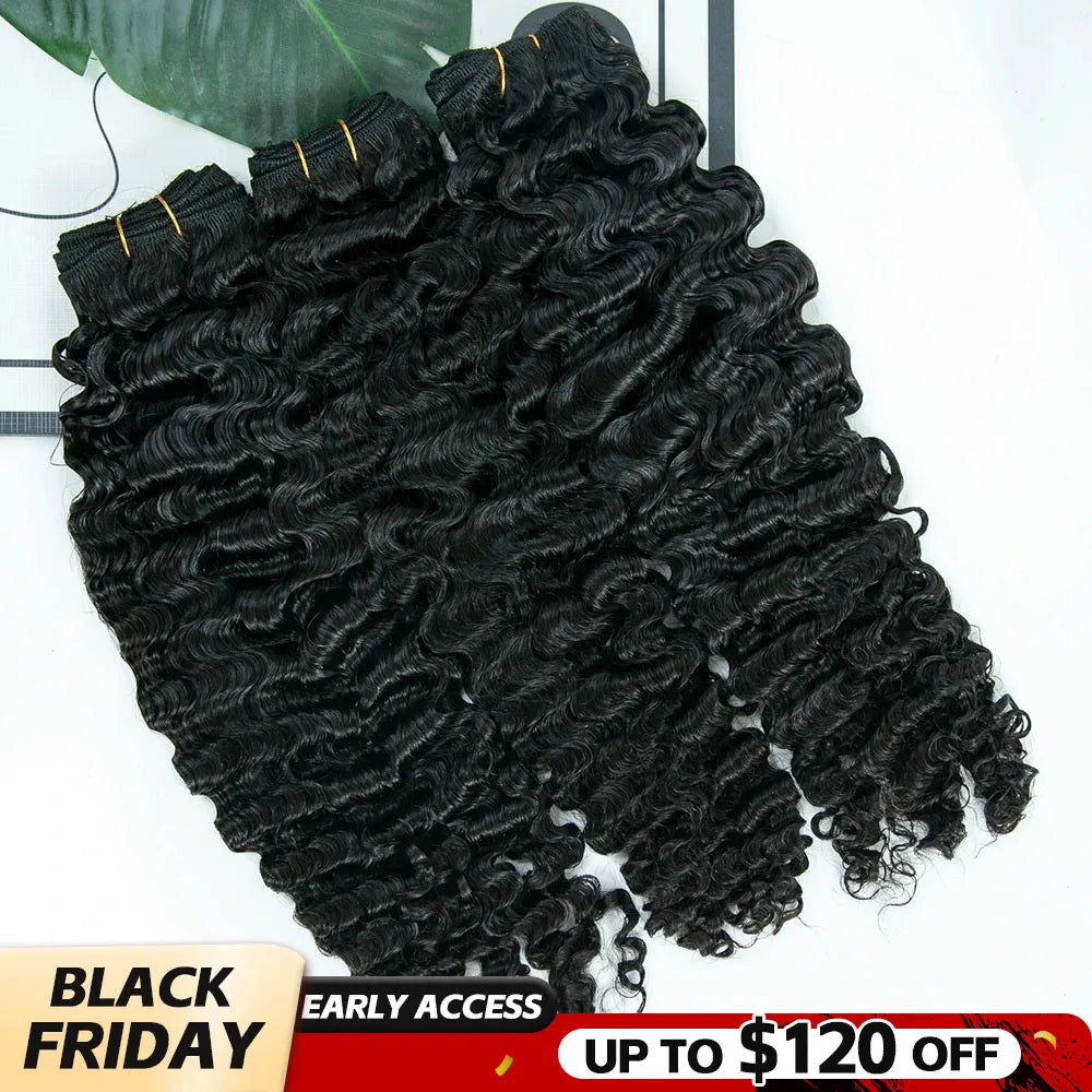 water deep wave weft bundles black friday sale