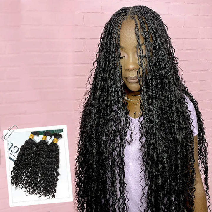 water wave bulk hair