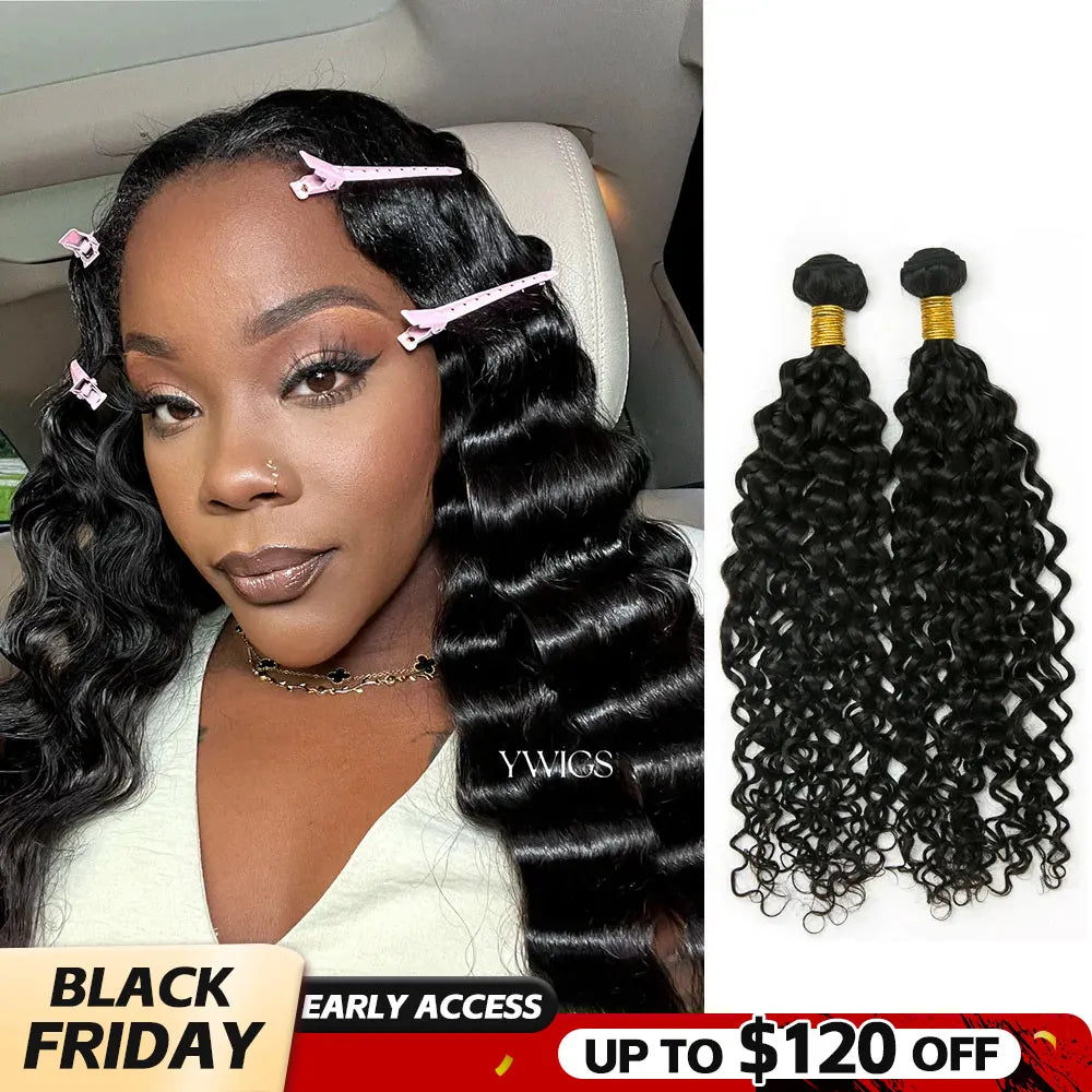water wave weft bundles black friday sale