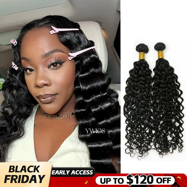 water wave weft bundles black friday sale