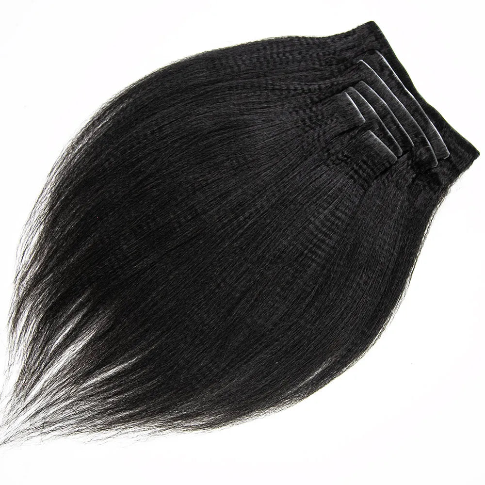 Yaki Straight Seamless Clip In Extensions