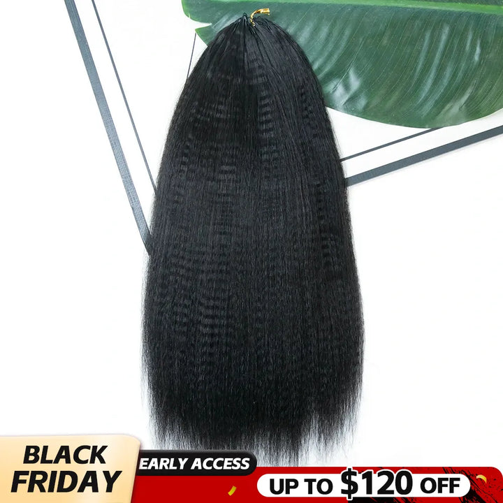 yaki straight human crochet hair black friday sale