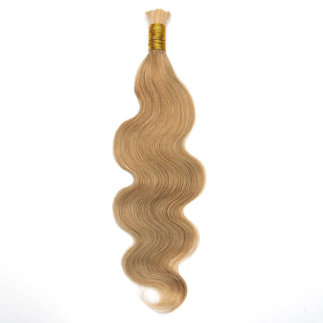 Ywigs #27 Honey Blonde Body Wave Braiding Hair front view
