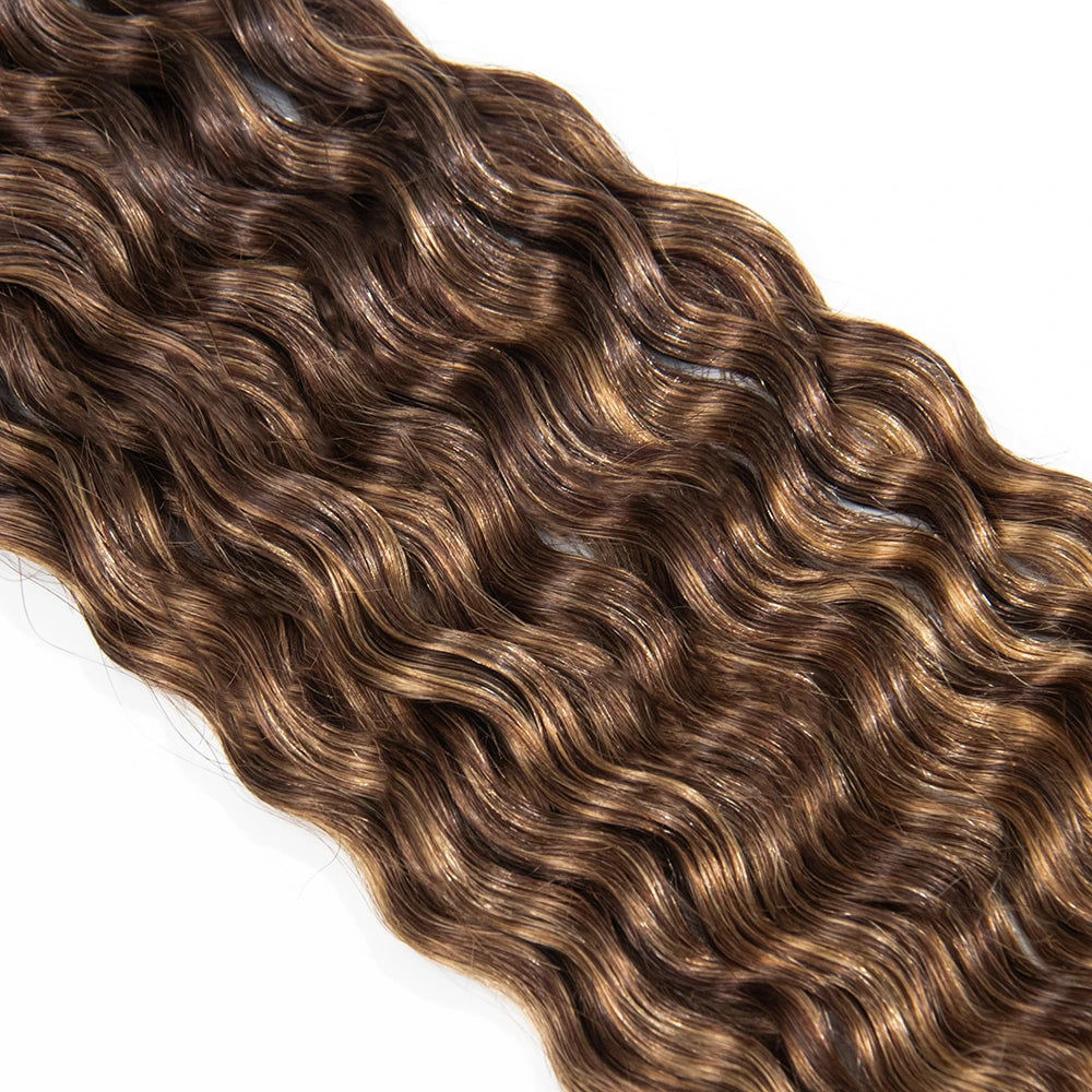 ywigs #4/27 burmese water wave boho braiding hair