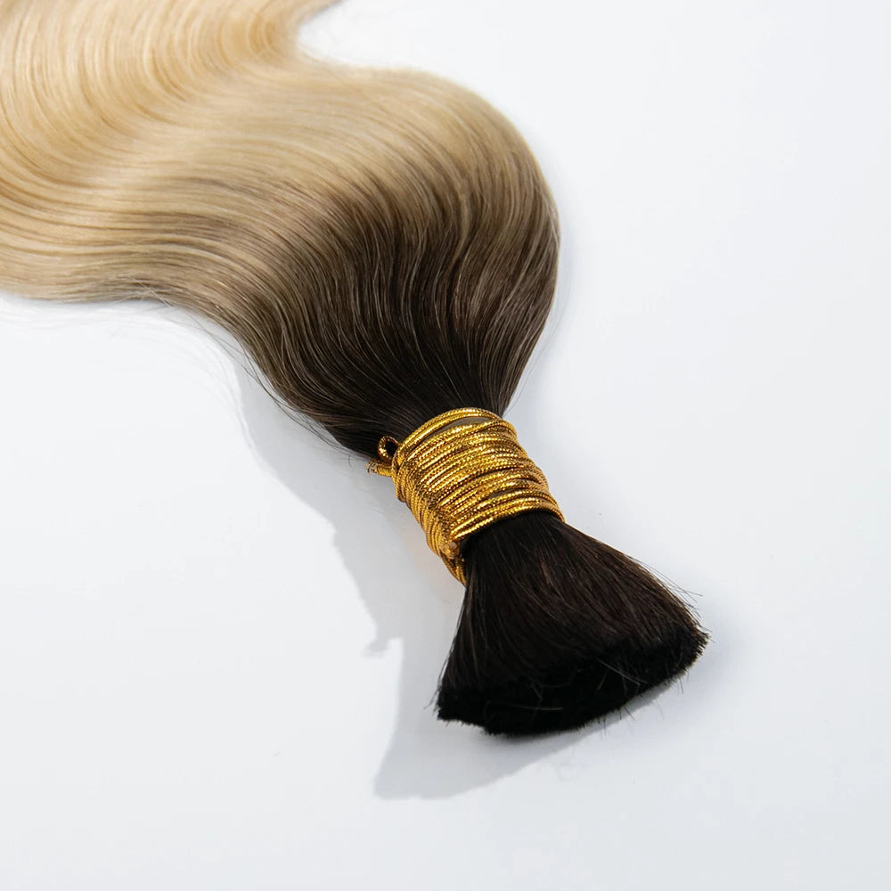 ywigs #T1B/613 body wave bulk braiding hair