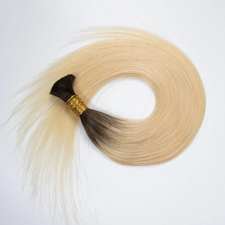 ywigs #T1B/613 straight bulk braiding hair
