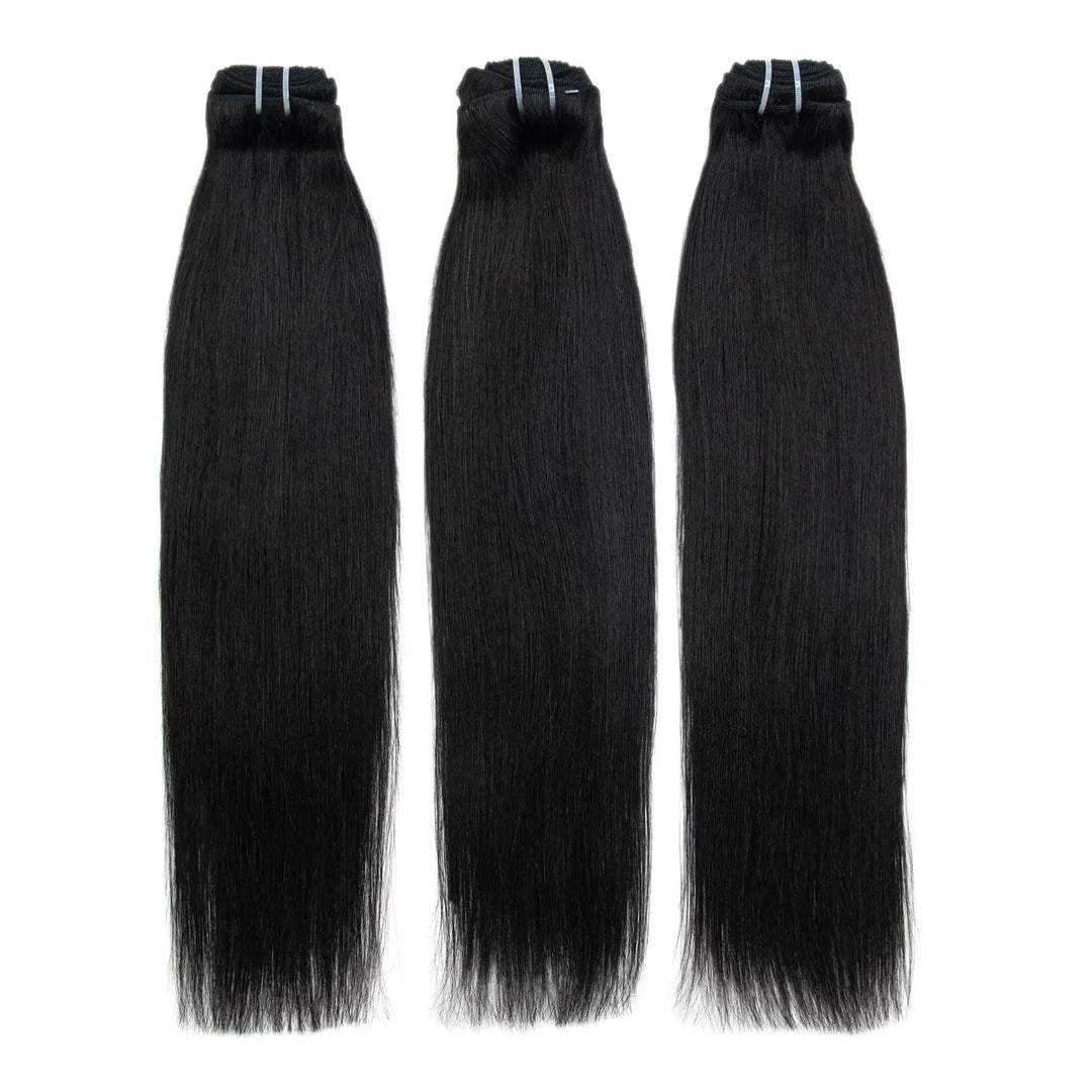 Front view of Ywigs Body Wave 13x4 HD Lace Frontal showing the hairline and flowing waves