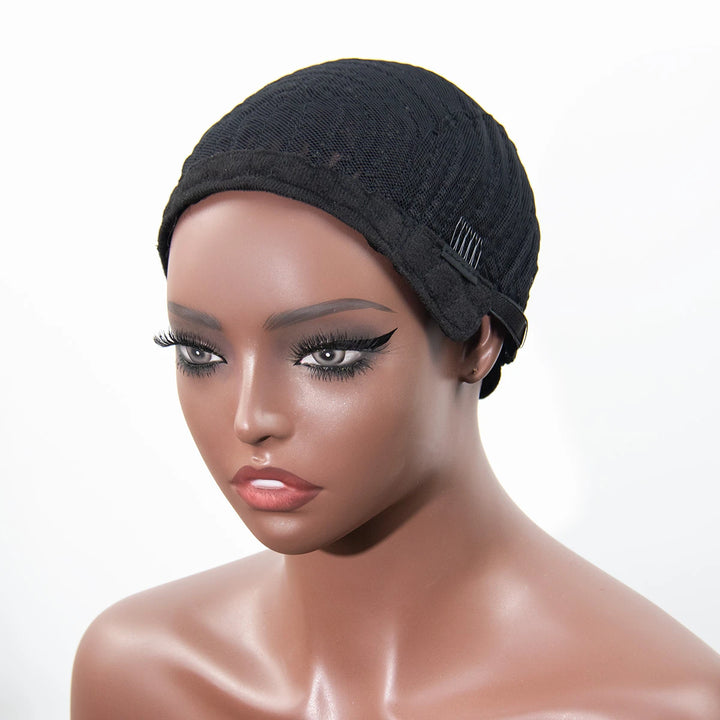 Braided Wig Cap For Crochet Braids Side