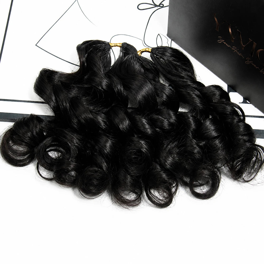 ywigs human crochet hair french curl