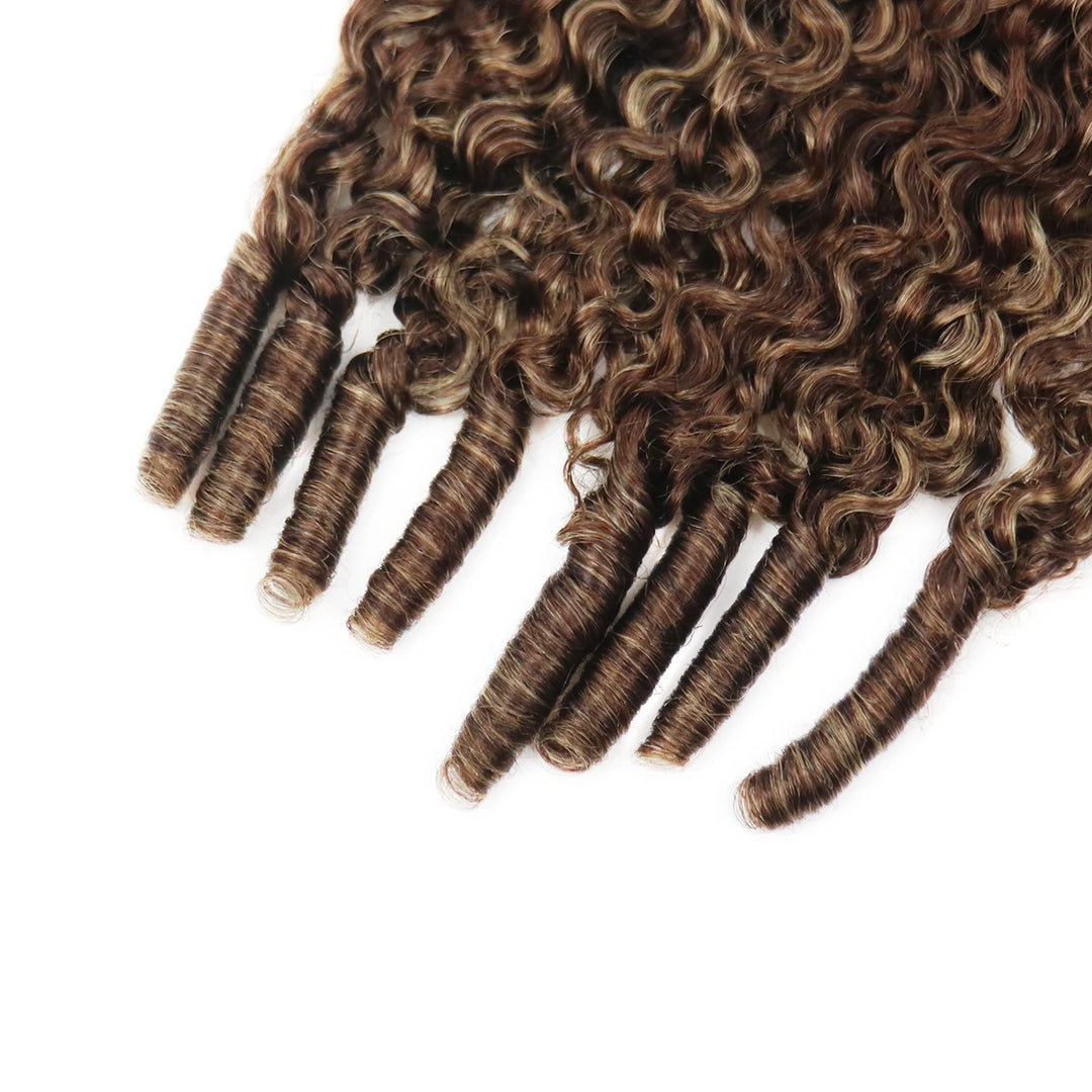 ywigs t1B-4-613 burmese water curly feather crochet hair