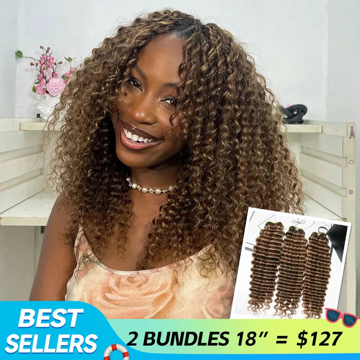 ywigs crochet hair mix color for summer