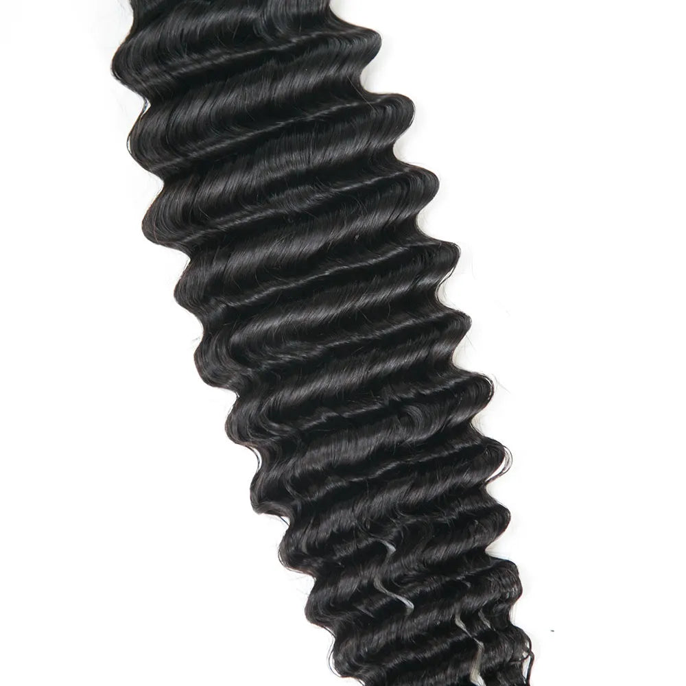 ywigs human hair extension bundles deep wave