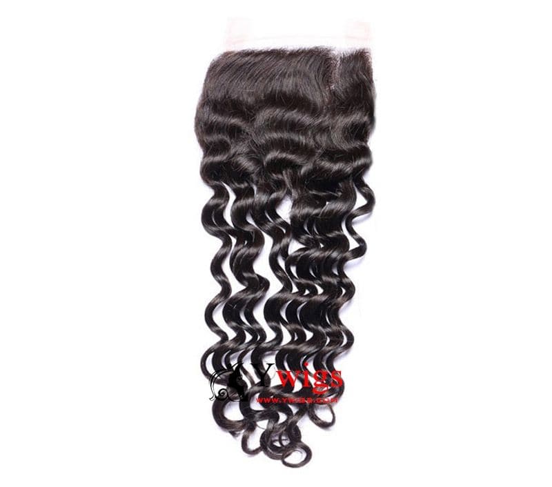 Brazilian Hair Deep Curly 5x5 HD Lace Closure LSB10