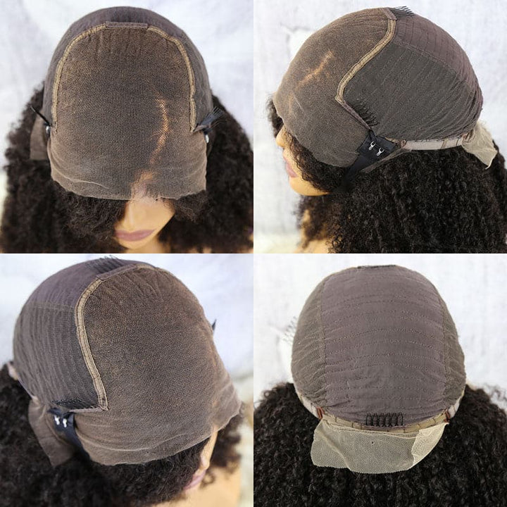 Multi-Textured Kinky Curly 13 x 6 Lace Front Wig