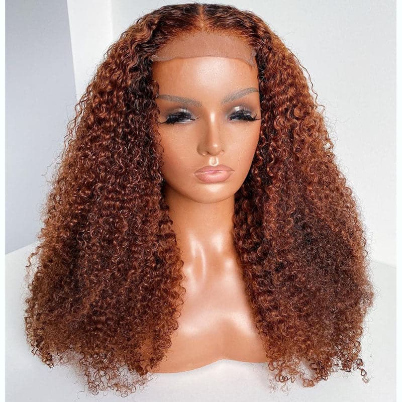 Kinky Curly HD 5X5 Lace Wig front