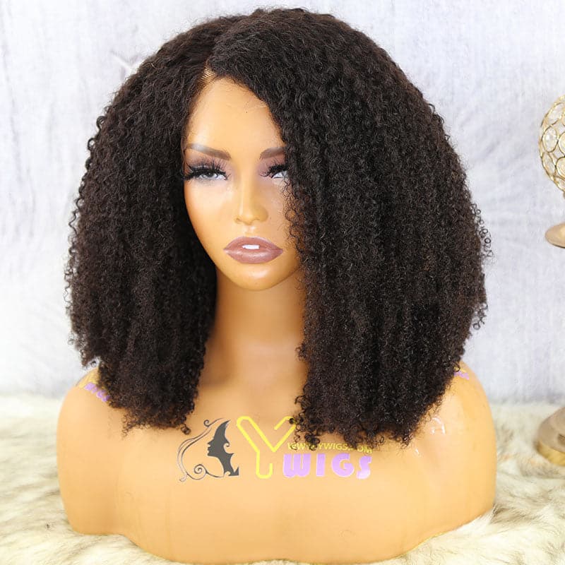 Multi-Textured Kinky Curly 13 x 6 Lace Front Wig