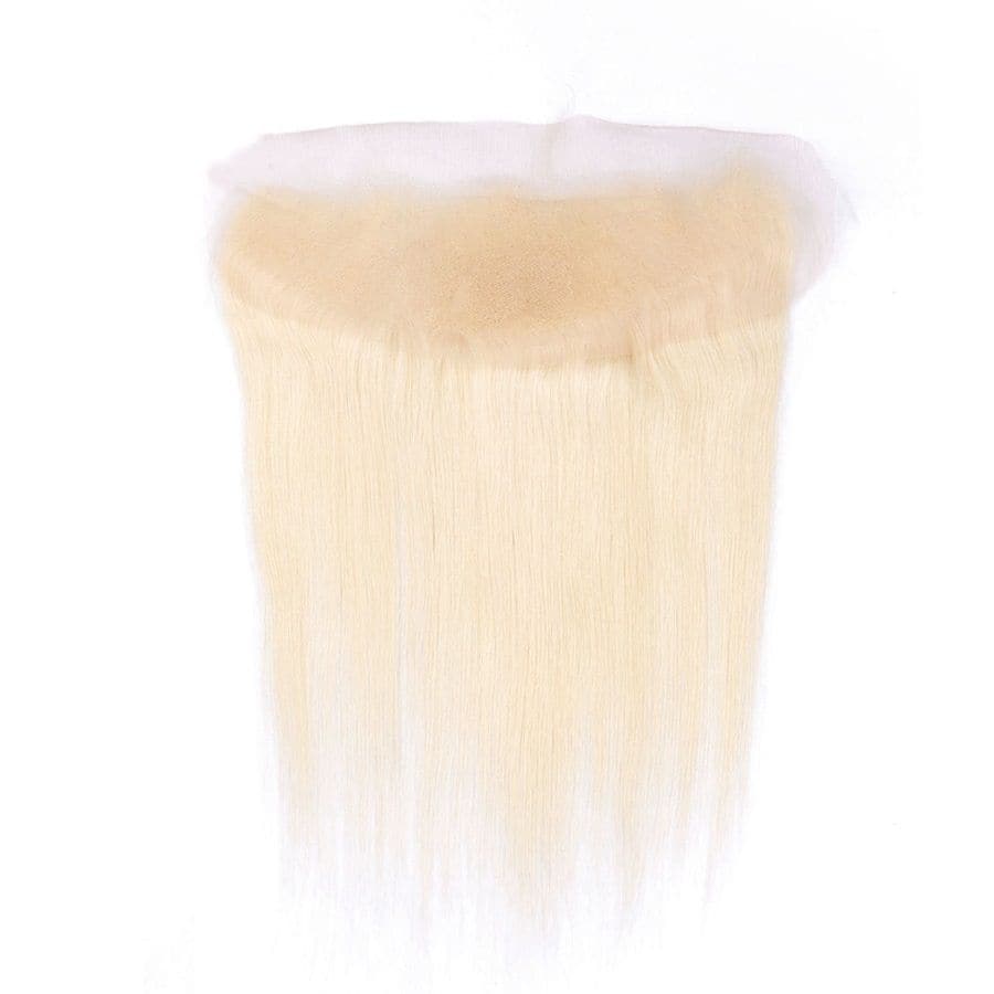 #613 Blonde Straight Brazilian Hair 13x4 Lace Frontal LLB01 #613