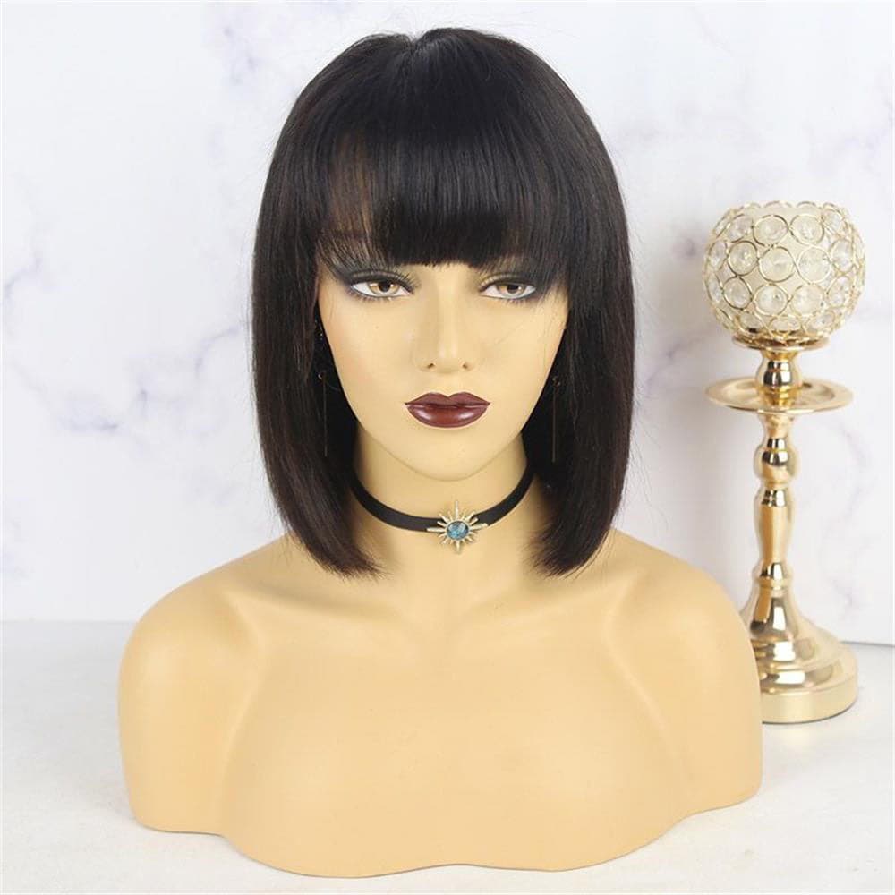 Bob Wig with Bang 13 x 6 Lace Front Wigs 1