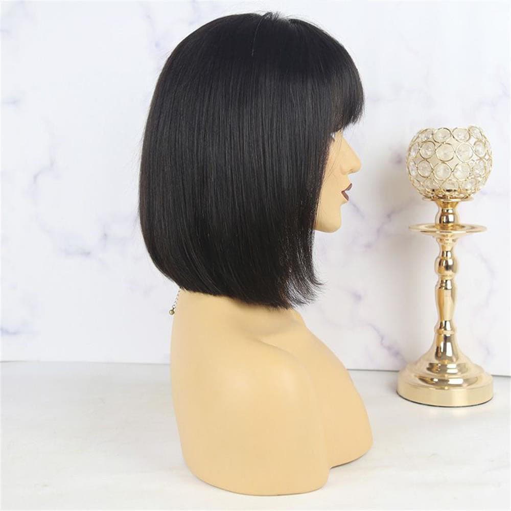 Bob Wig with Bang 13 x 6 Lace Front Wigs 3