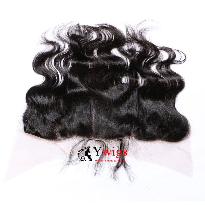 Natural Color Brazilian Hair Body Wave Texture HD Lace 13x4 Lace Frontal LLB04