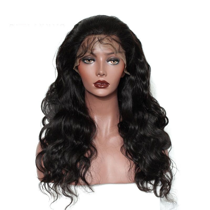 body wave human hair full lace wig 1
