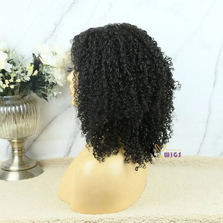 5x5 lace closure wigs human hair 180 density