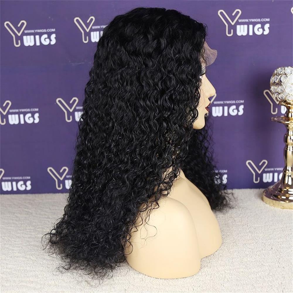 Ultimate Curly Human Hair 13 x Lace Front Wig For Black Hair – Ywigs