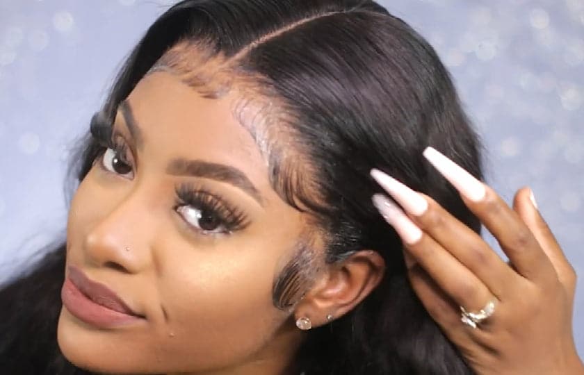 clear lace body wave 13x6 lace front wig 1