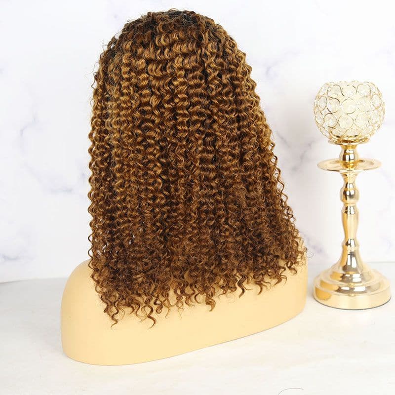 honey blonde #27/30 colored deep curly 13x6 lace front wig 02