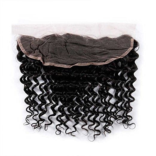 Deep Wave Bundles with 13×4 Lace Frontal 